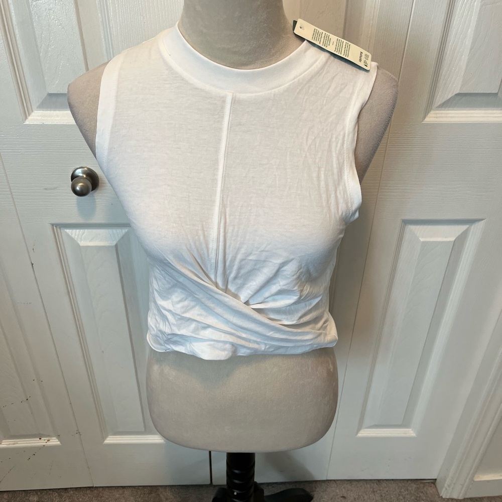 par Simon’s size XS White Sleeveless Top
